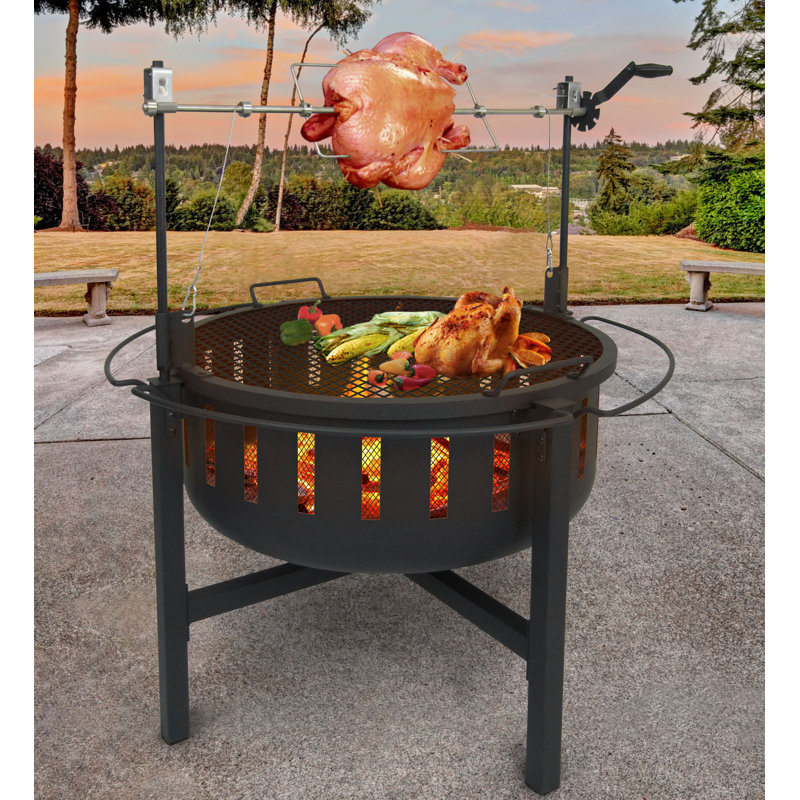 Landmann Steel Charcoal Fire Pit & Reviews Wayfair